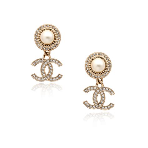 chanel pearl earrings fake